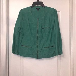 West bound zip up jacket